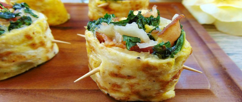 rollito de sushi con tortilla